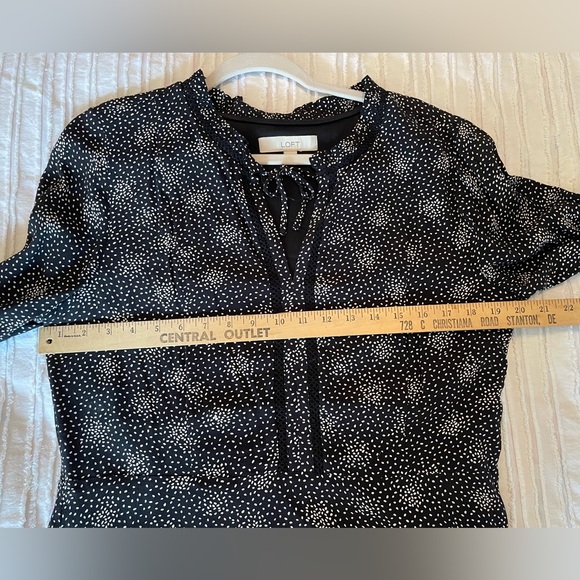 LOFT Black Dress - Picture 6 of 8